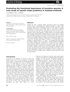 Evaluating the functional importance of secretive species: A case