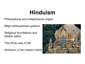 Hinduism - EdTechIRSC