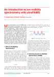 An introduction to ion mobility spectrometry with