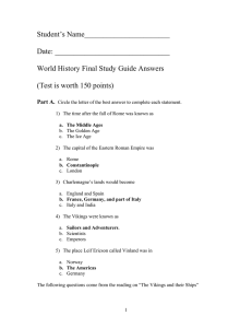 Final Exam Study Guide Answers