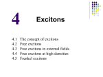 Frenkel excitons