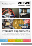 Premium experiments