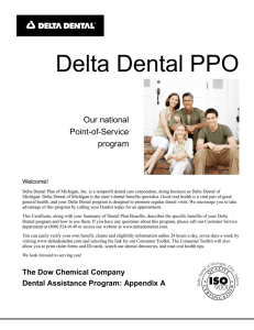 Delta Dental PPO - The DOW Chemical Company