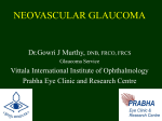 neovascular glaucoma - M.M.Joshi Eye Institute