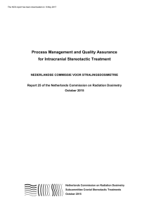 Process Management and Quality Assurance for Intracranial