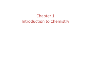 Chemical Change