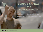 CLIMATE CHANGE and PUBLIC HEALTH