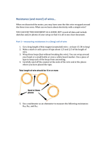 Resistance of Coils