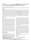 Role of Computed Tomography Scan in Buccal mucosa Cancer