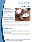 Appetite Loss