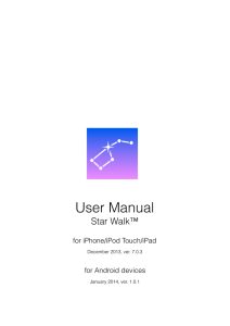 Starwalk Manual En