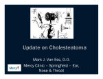 Update on Cholesteatoma