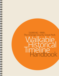Walkable Historical Timeline Handbook