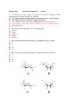 Midterm Exam Advanced Biochemistry II (Answer) 1. At equilibrium