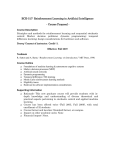Course Proposal - UTK-EECS