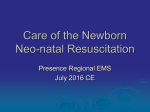 Neonatal Resuscitation July 2016