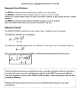 Section 9.1 and 9.2 Summary