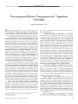 Percutaneous Balloon Compression for Trigeminal Neuralgia