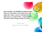 Knowledge of Childhood Infectious Diseases and Perceived