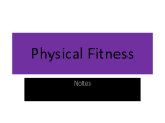 Physical fitness pt 1