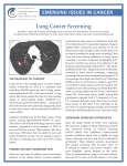 Lung Cancer Screening - NH Comprehensive Cancer Collaboration