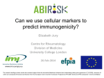Elizabeth Jury - European Immunogenicity Platform