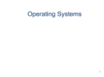 Operating Systems - Villanova Computer Science