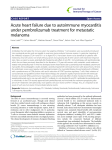 Acute heart failure due to autoimmune myocarditis under
