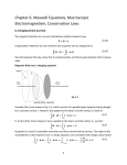 Chapter 6. Maxwell Equations, Macroscopic Electromagnetism