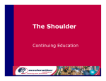 The Shoulder - Acceleration ESP