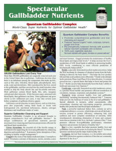 Gall Bladder Complex - Ed Skilling Institute