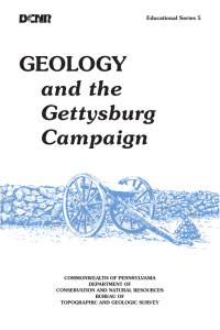 Geology and the Gettysburg campaign