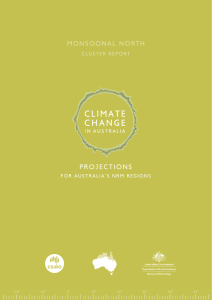 Climate change in Australia | Monsoonal North cluster report