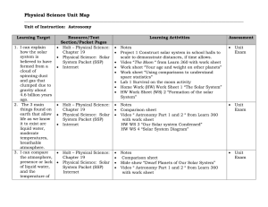 Astronomy - Marshall Public Schools