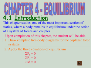 Engineering Mechanics CHAPTER 4