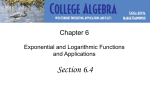 CH6 Section 6.4 - Faculty Website Index Valencia College