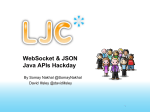 Websocket and JSON Hackday