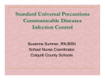 Standard Precautions Communicable Diseases