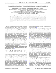 Casimir-Lifshitz Force Out of Thermal Equilibrium and Asymptotic