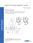 Quick Facts about Appendix Cancer