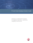 F5 and Oracle Database Solution Guide | F5 Networks
