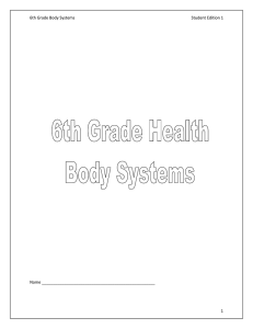6 Grade BodySystems packet revised 09