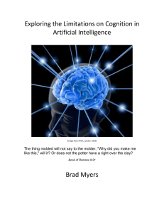 Exploring the Limitations on Cognition in Artificial Intelligence