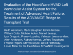 Heartmate II Update: 4th European Mechanical Circulatory Support
