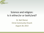 science - Neil Shenvi