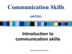 Communication Skills - Al