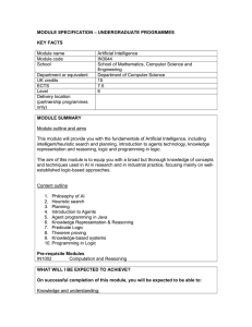 Module Specification