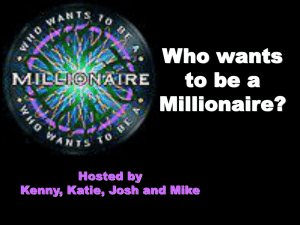 Millionaire - WOWmath.org