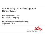 Sequential Testing Approaches for Clinical Trials