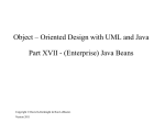 OO Design with UML and Java - 17 Beans